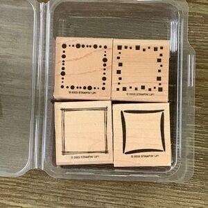 Stampin’ Up! Rubber Stamp Set Around & About Set of 4